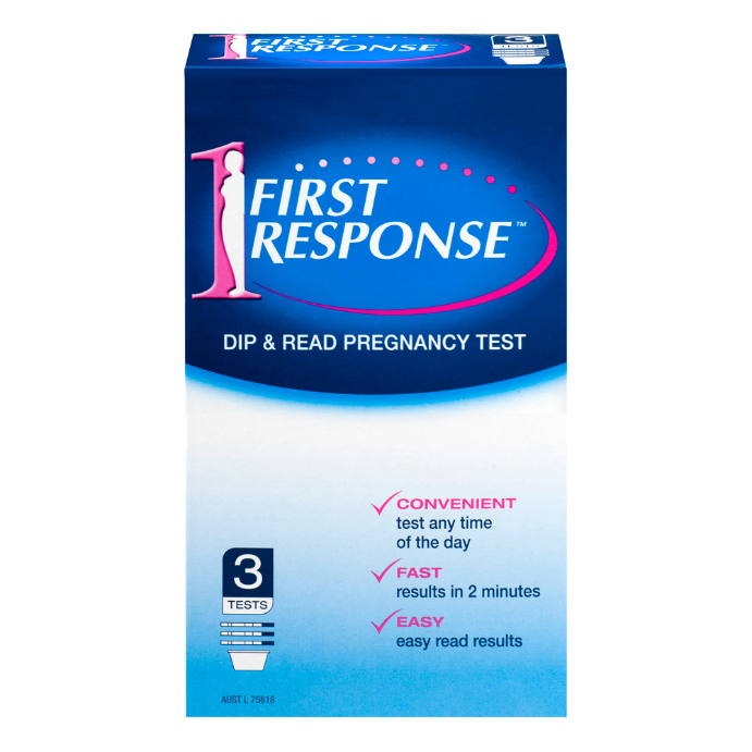 First Response Dip & Read Test 3 Pack