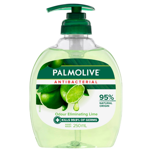 Palmolive Antibacterial Odour Eliminating Lime Hand Wash 250mL