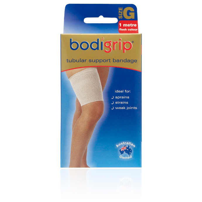 BODIGRIP Tubular Support Bandage G 12cm x 1m Flesh