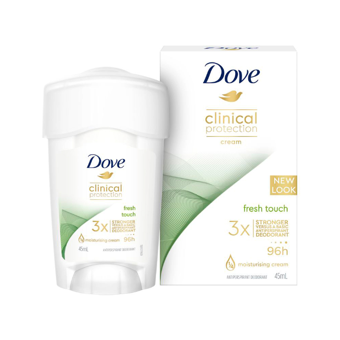 Dove Antiperspirant Deodorant Clinical Protection Fresh Touch 45mL