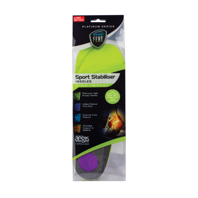 Neat Feat Sport Insoles Large 1 Pair