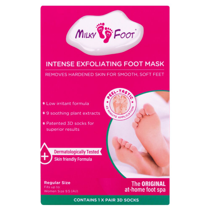 Milky Foot Exfoliating Foot Pads 1 Pair