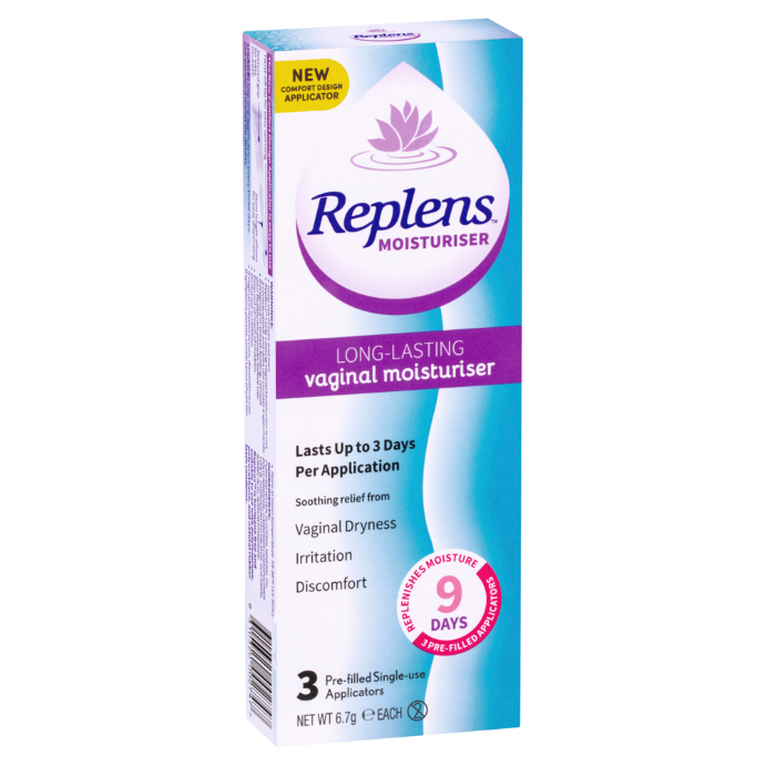 Replens Vaginal Moisturiser 3 Pack