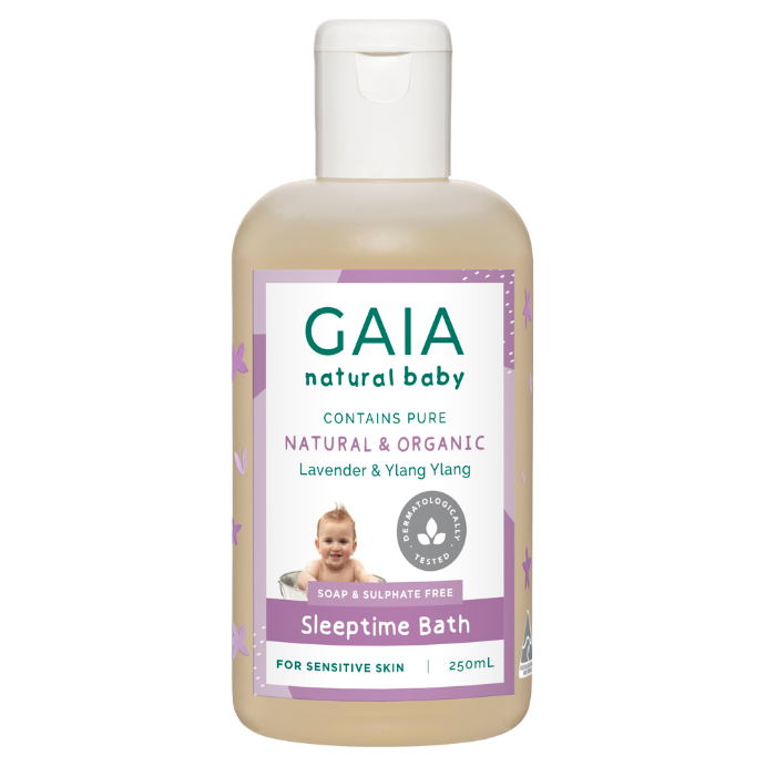 GAIA Natural Baby Sleeptime Bath Wash 250mL