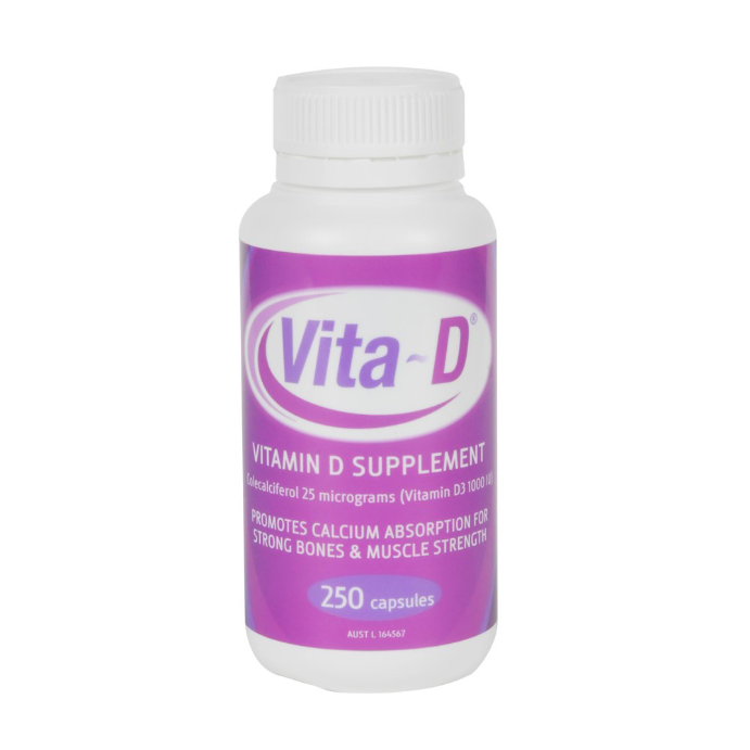 VITAD Vitamin Supplement 250 Gel Capsules