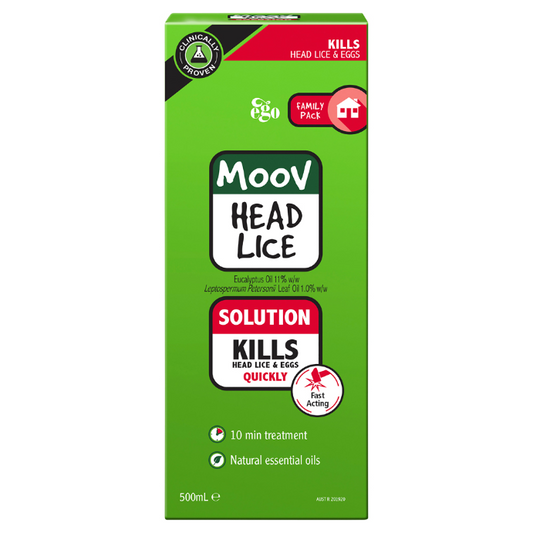 Ego MOOV Head Lice Solution 500mL