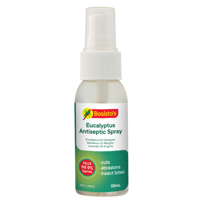 Bosisto's Eucalyptus Antiseptic Spray 55mL