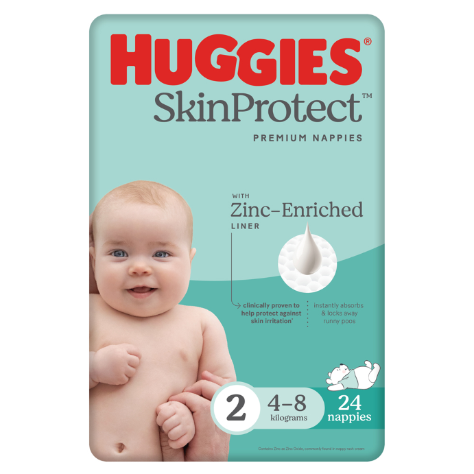 Huggies Skin Protect Size 2 24 Nappies