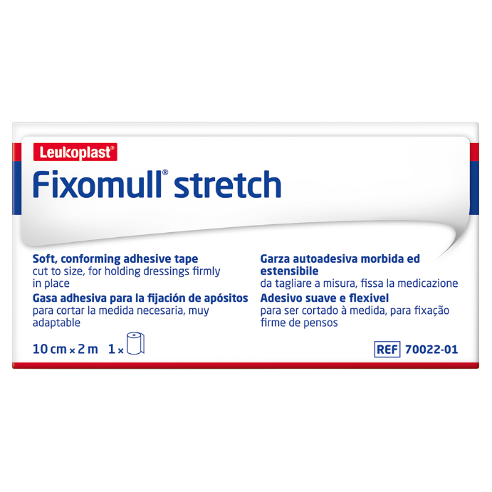 Fixomull S Wide Area Fixation 10cm x 2m