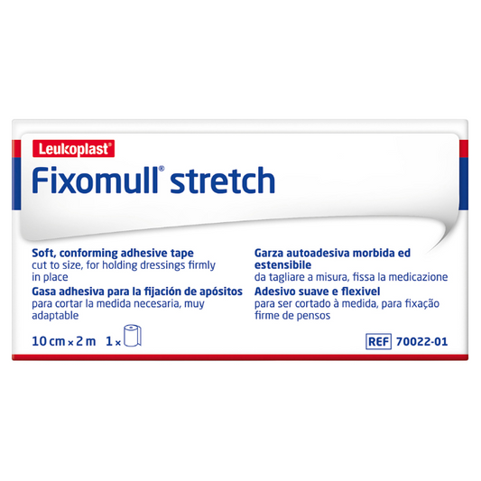 Fixomull S Wide Area Fixation 10cm x 2m