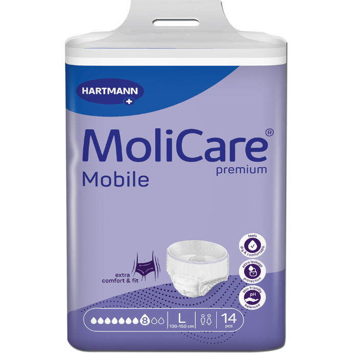 MoliCare Premium Mobile 8 Drops L 14 Pack