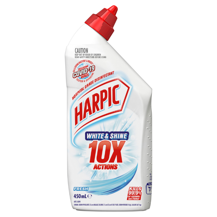 HARPIC White & Shine Toilet Cleaner Fresh 450mL