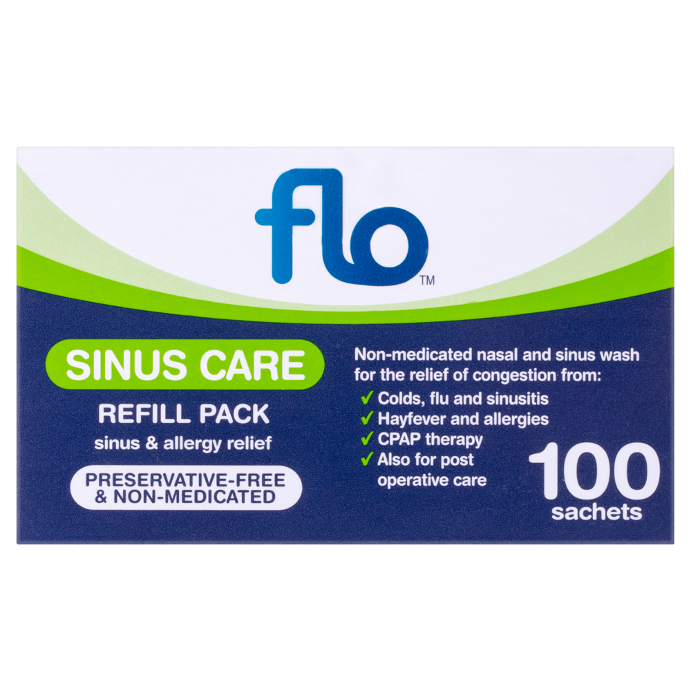 Flo Sinus Care Refill Pack 100 Sachets