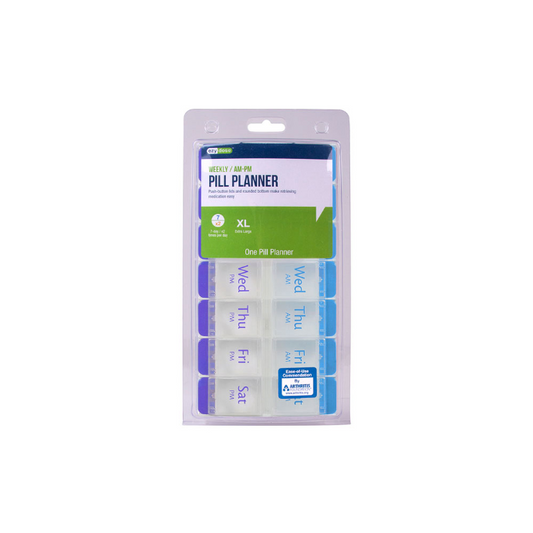 Ezy Dose 7 Day Push Button Pill Reminder Extra Large