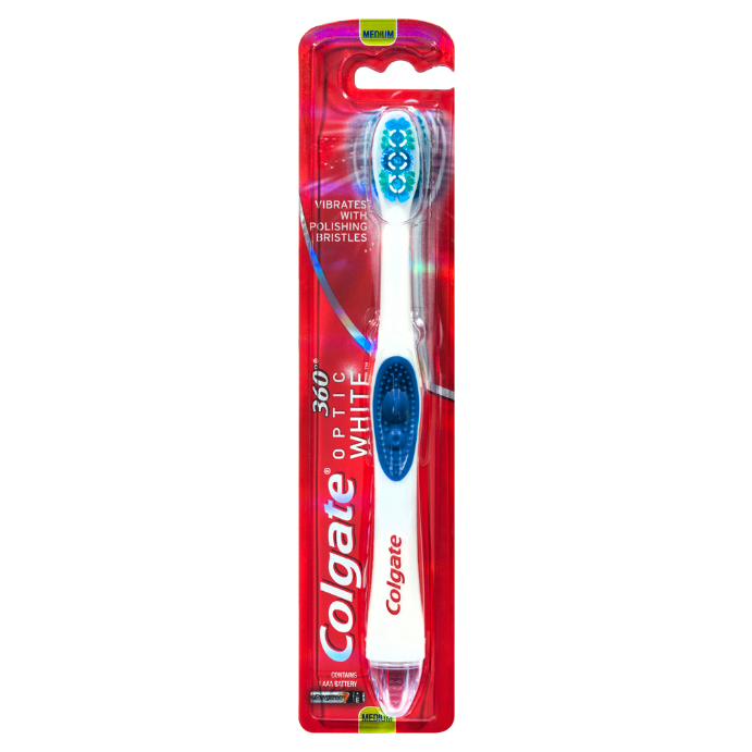 Colgate 360° Optic White Sonic Power Toothbrush Medium