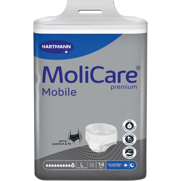 MoliCare Premium Mobile 10 Drops L 14 Pack