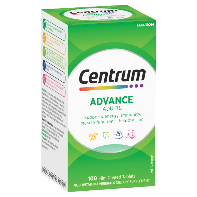 Centrum Advance Adults 100 Tablets