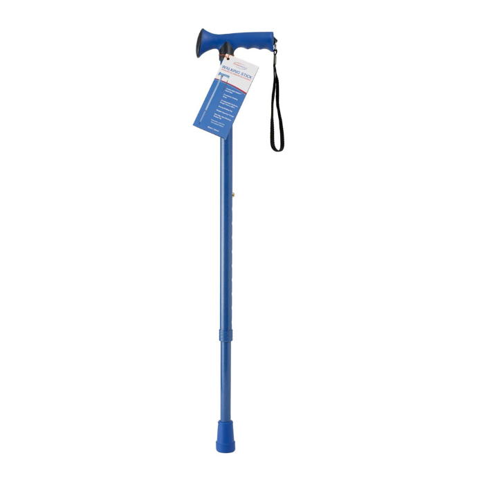 SurgiPack Walking Stick Alum Adjustable Blue 1285