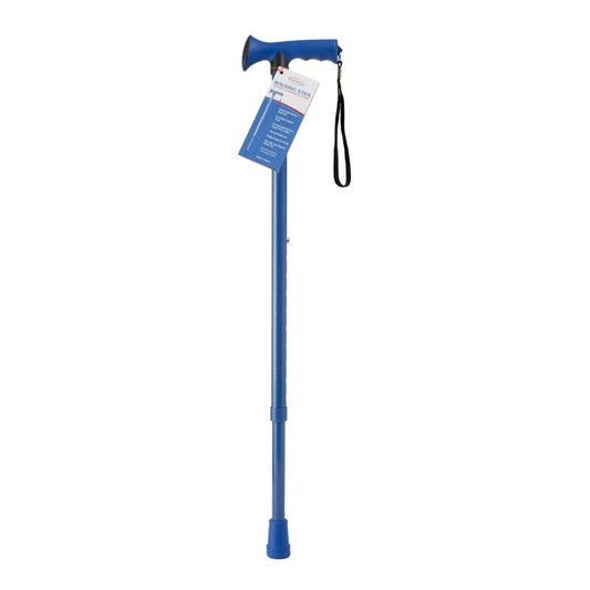 SurgiPack Walking Stick Alum Adjustable Blue 1285