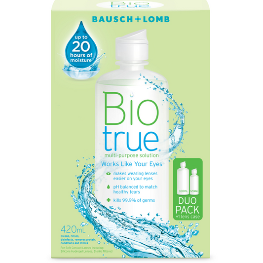 Biotrue® Multi-Purpose Solution Duo Pack 300mL + 120mL 420mL