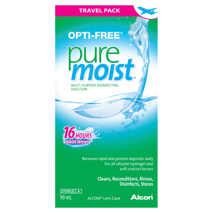 Opti-Free PureMoist Multi-Purpose Disinfecting Solution 90mL