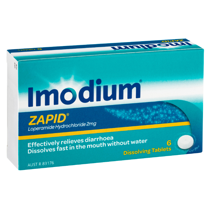 Imodium Zapid 6 Dissolving Tablets