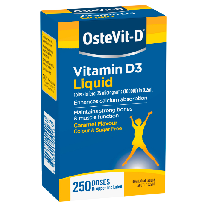 Ostevit D Vitamin D3 Liquid 1000IU 50mL
