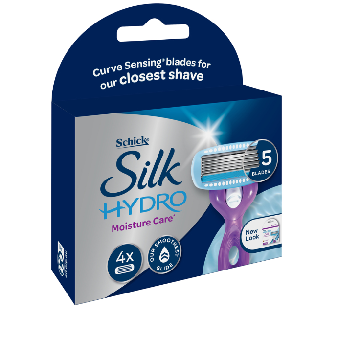 Schick Silk Hydro Moisture Care Refill 4 Pack