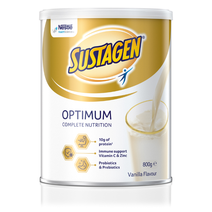 Sustagen Optimum Vanilla Flavour 800g