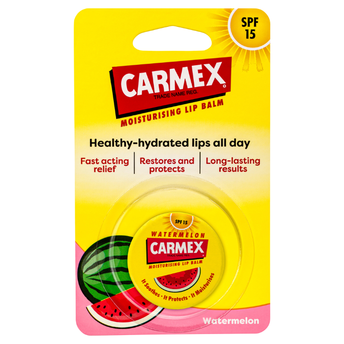 Carmex Watermelon Moisturising Lip Balm 7.5g