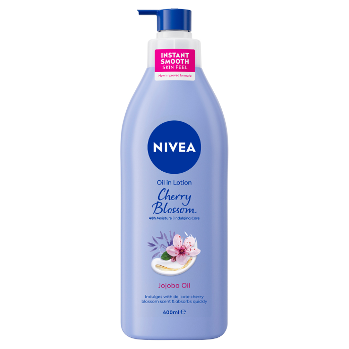 NIVEA Cherry Blossom & Jojoba Oil Body Lotion 400mL