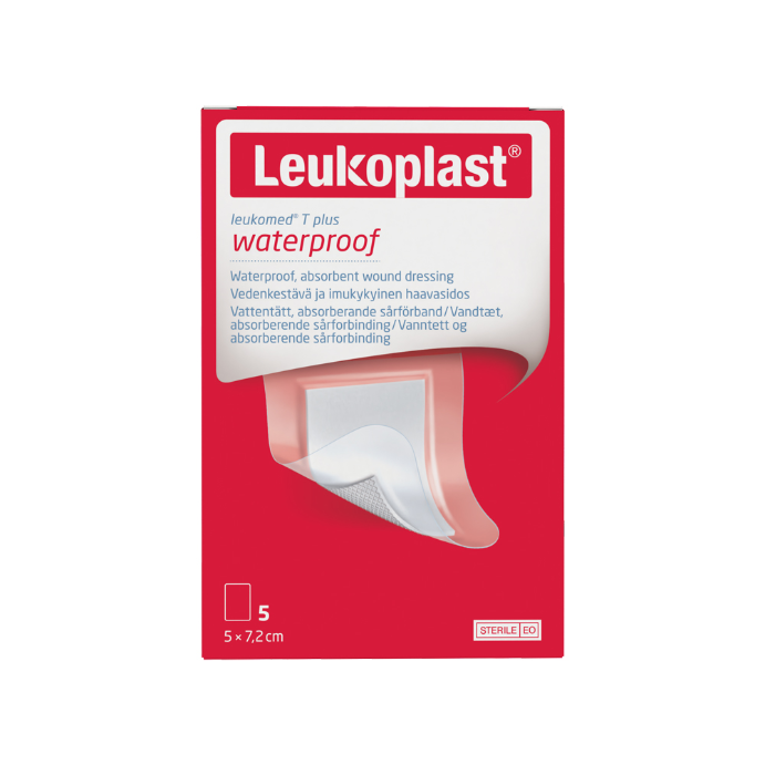 LEUKO Leukomed T Plus Sterile Post-Op 5cm x 7.2cm 5 Pack