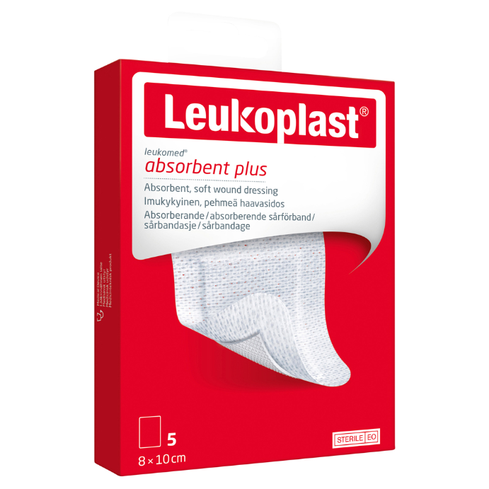 LEUKO Leukomed Sterile Post-Op 8cm x 10cm 5 Pack