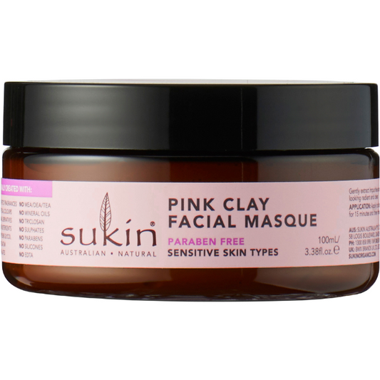 Sukin Sensitive Pink Clay Facial Masque 100mL