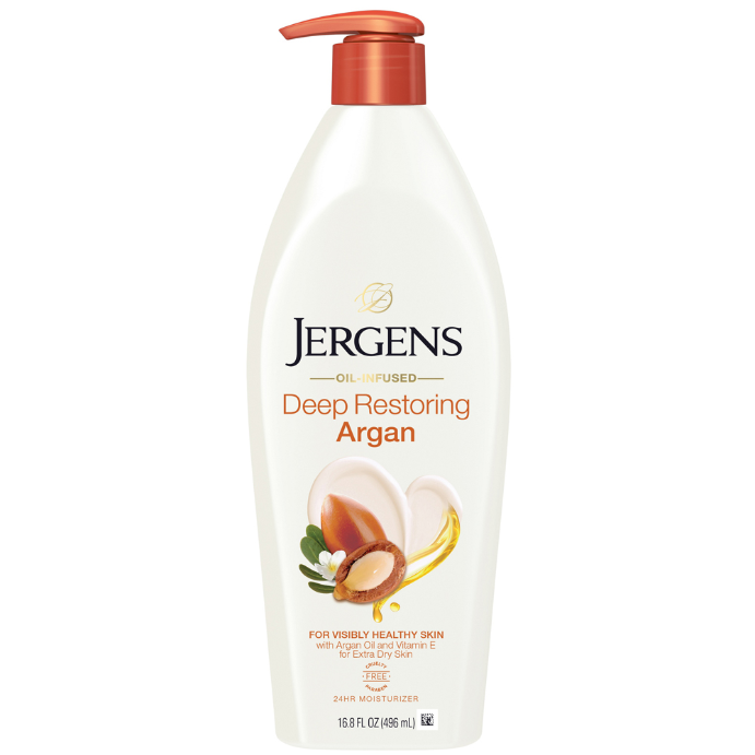 Jergens Oil Infused Deep Restoring Argan Moisturiser 496mL