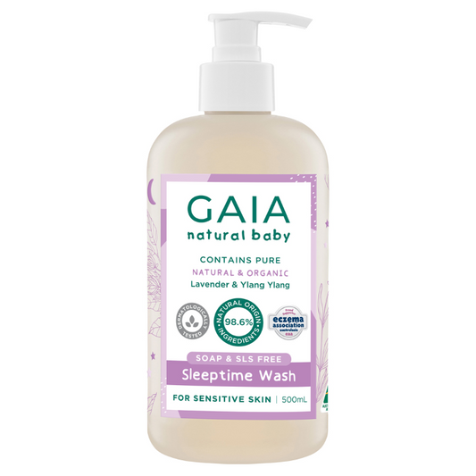 GAIA Natural Baby Sleeptime Wash 500mL