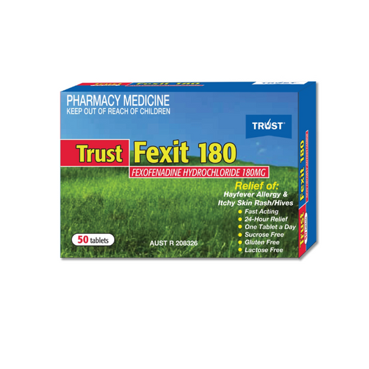 Trust Fexit 180mg 50 Tablets
