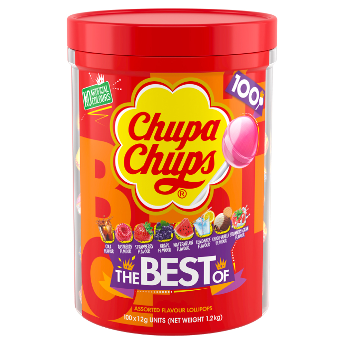 Chupa Chups The Best of Lollipops 12 Pack