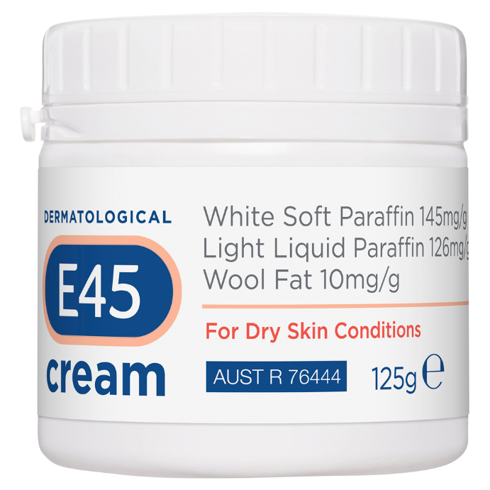 E45 Cream For Dry Skin Conditions 125g