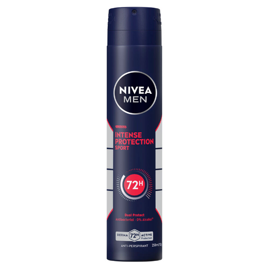 NIVEA MEN Intense Protection Sport Anti-Perspirant Aerosol 250mL