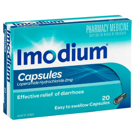 Imodium Easy To Swallow Capsules 20 Capsules