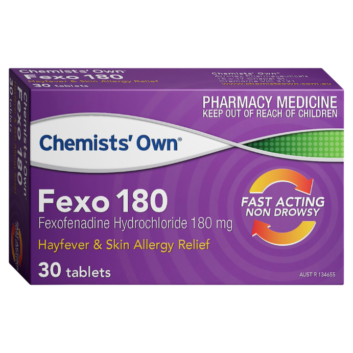 Chemists' Own Fexo 180mg 30 Tablets