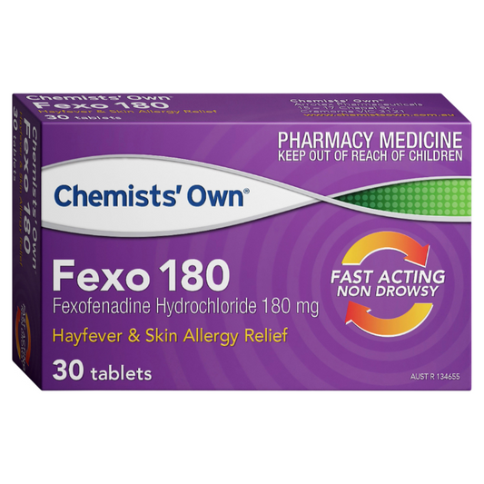 Chemists' Own Fexo 180mg 30 Tablets