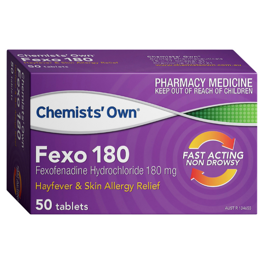 Chemists' Own Fexo 180mg 50 Tablets