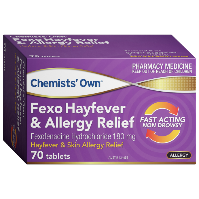 Chemists' Own Fexo 180mg 70 Tablets