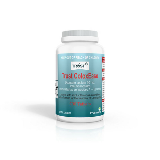 Trust Coloxease 50mg/8mg 200 Tablets