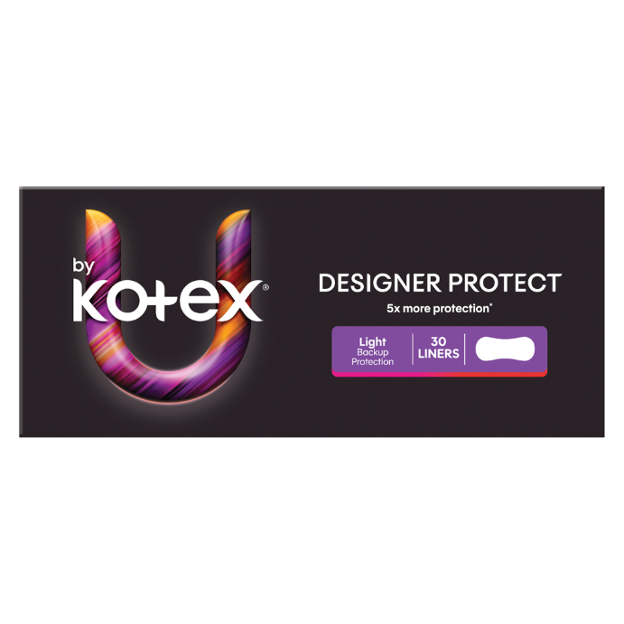 U By Kotex Designer Liners Light 30 Pack