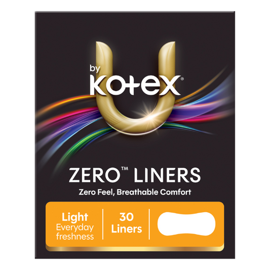 U By Kotex Everyday Freshness Liners 30 Pack