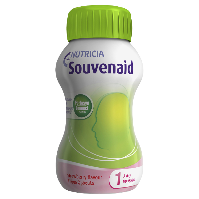 SOUVENAID Strawberry Flavour 4 x 125mL