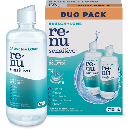 Renu® Sensitive Duo Pack (2 x 355mL) 710mL